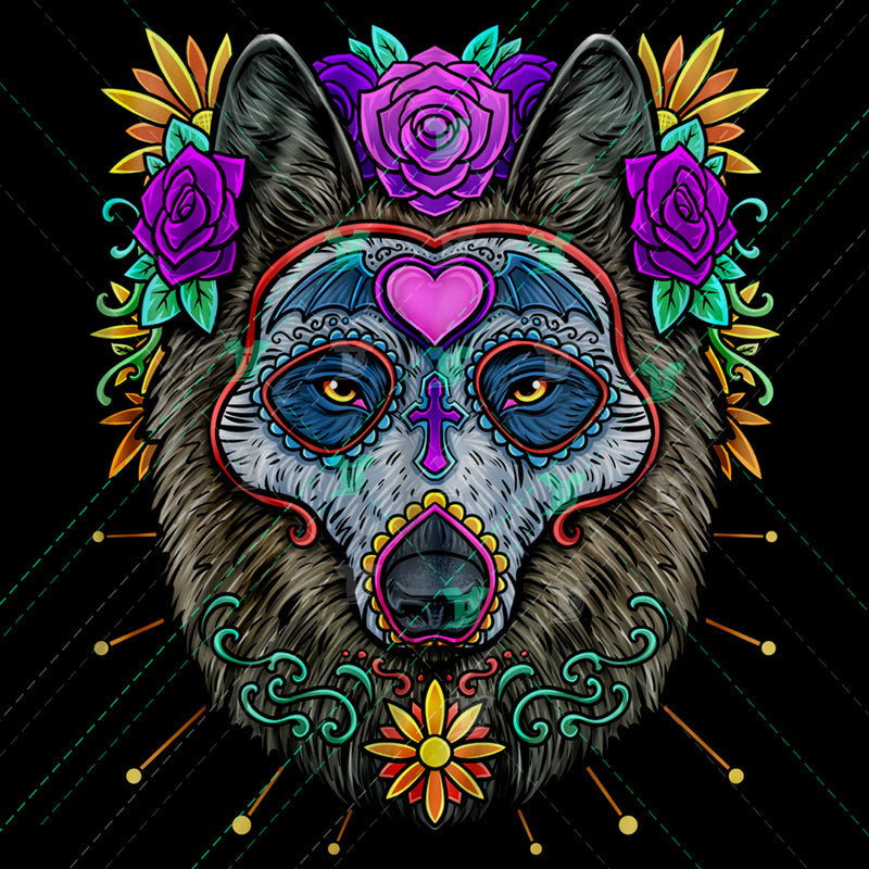 Day of dead wolf