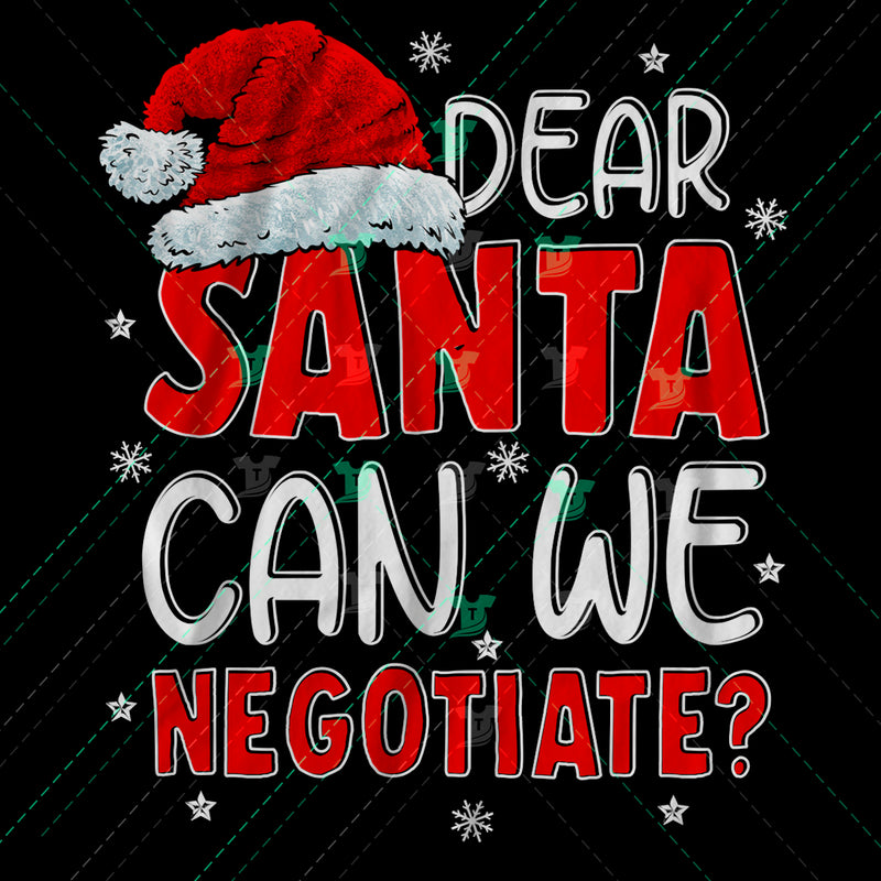Dear santa can we negotiate