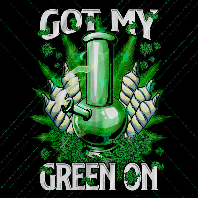 Got my green on