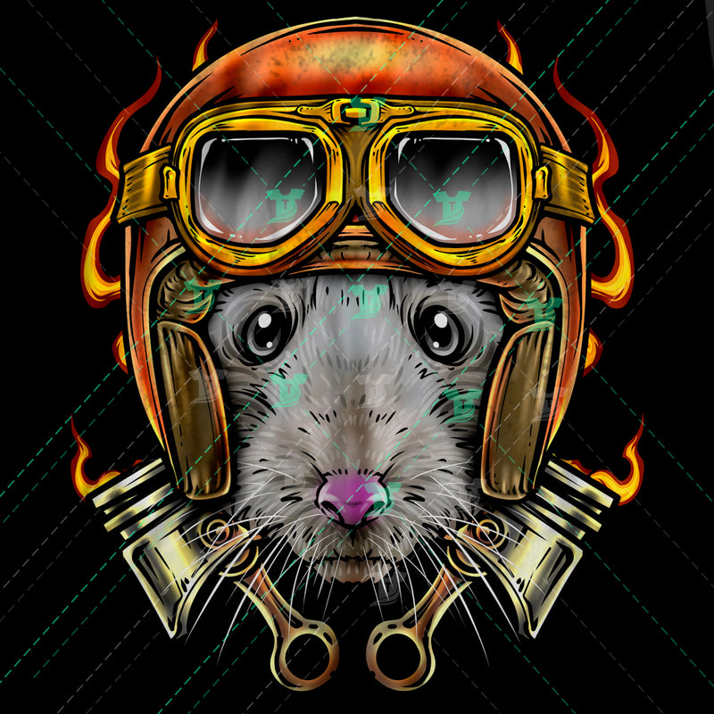 Mouse biker
